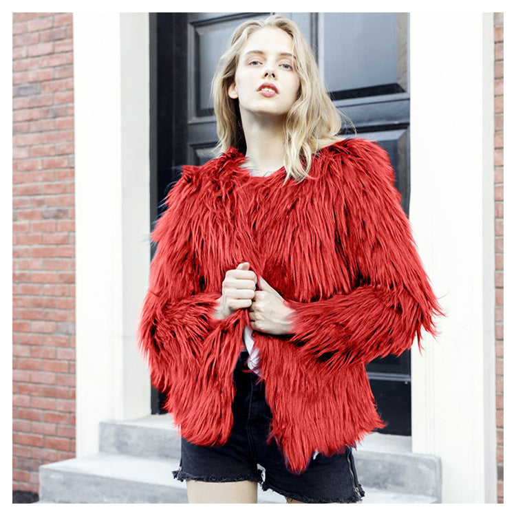 Faux Fur Coat Coat Faux Fur Factory Haining Faux Fur